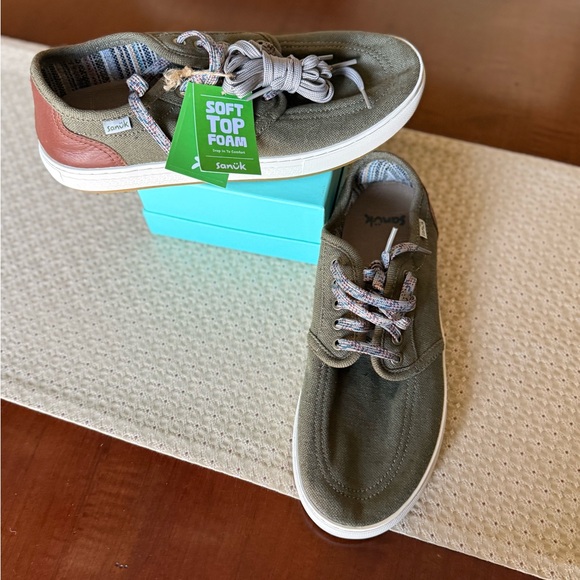 Sanuk M Tideline Lace Waxed Hemp Men’s Shoe Sz 11 NWT - Picture 7 of 11